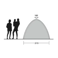 Outwell Free Standing Inner L -Outdoor World Direct Shop 111340 free standing inner l drawing other5 1