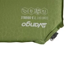 Vango Comfort 7.5cm Double Self Inflating Mat -Outdoor World Direct Shop 2020 vango detail sleeping mat family comfort 7.5 double temperature rating herbal