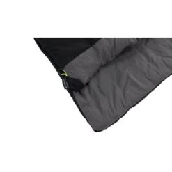 Outwell Celebration Lux Sleeping Bag (Black) -Outdoor World Direct Shop 230360 celebration lux black left side zipper feature photo10