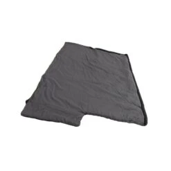 Outwell Celebration Lux Sleeping Bag (Black) -Outdoor World Direct Shop 230360 celebration lux black left side zipper feature photo13