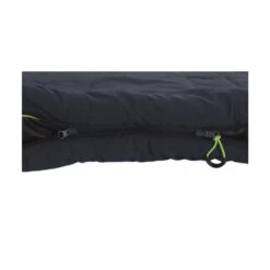 Outwell Camper Lux "L" Sleeping Bag Deep Blue 10 Outwell Camper Lux "L" Sleeping Bag Deep Blue -Outdoor World Direct Shop 230392 camper lux left side zipper feature photo2