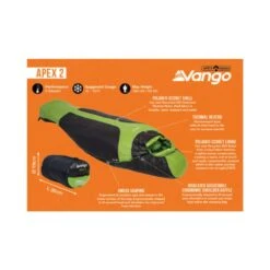 Vango Apex 2 Sleeping Bag 13 Vango Apex 2 Sleeping Bag -Outdoor World Direct Shop apex 2 infographic lr small