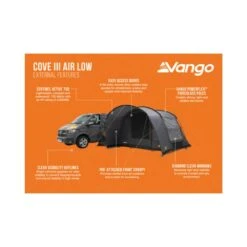 Vango Cove III Low Poled Awning (2025) -Outdoor World Direct Shop cove iii low infographic lowres small
