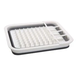 Quest Collapsible-Wares Dish Rack Drainer With Cutlery Holder -Outdoor World Direct Shop k0201 4 fullsize