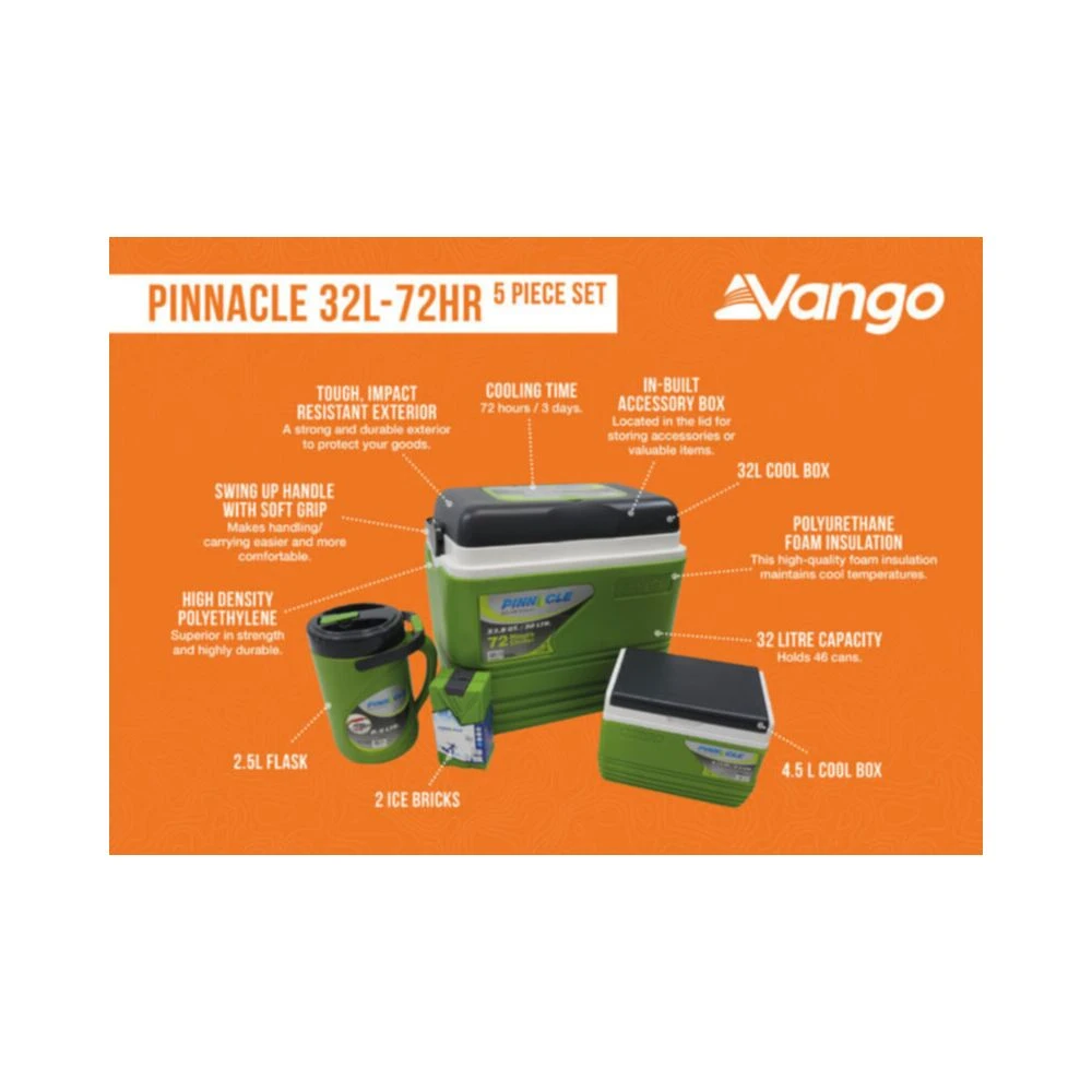 Vango Pinnacle32L-72Hr 5 Piece Set 2 Vango Pinnacle32L-72Hr 5 Piece Set - Image 2
