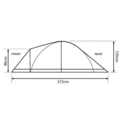 Outdoor Revolution Q3.0+ Tent (2025) -Outdoor World Direct Shop q3plus floor1