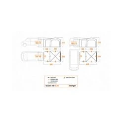 Vango Tailgate Hub II Low Poled Awning (2025) -Outdoor World Direct Shop tailgate hub ii low floorplan low res small