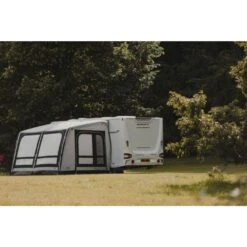 Vango Airbeam Vango Balletto Air 390 Elements Shield Caravan Awning (2024) -Outdoor World Direct Shop van 22 lifestyle balletto shield 390 hi 45 medium