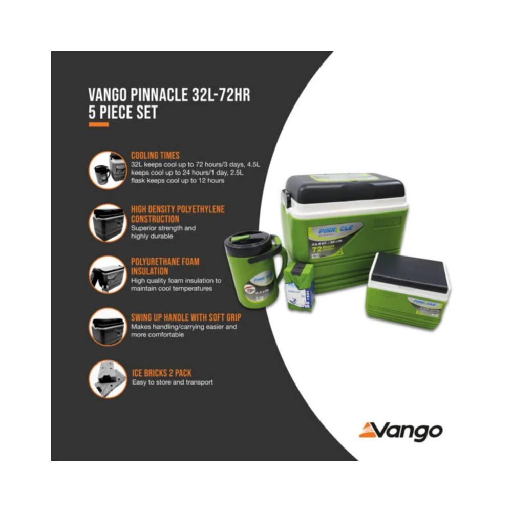 Vango Pinnacle32L-72Hr 5 Piece Set 3 Vango Pinnacle32L-72Hr 5 Piece Set - Image 3
